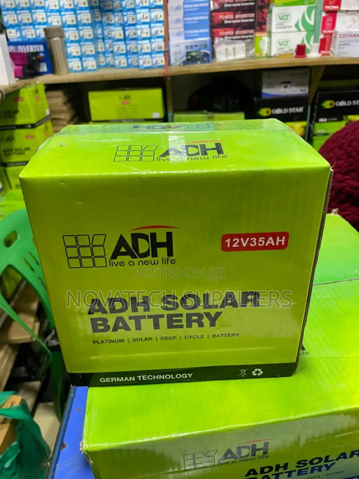 35ah German Solar Adh Powder Battery Jaxm