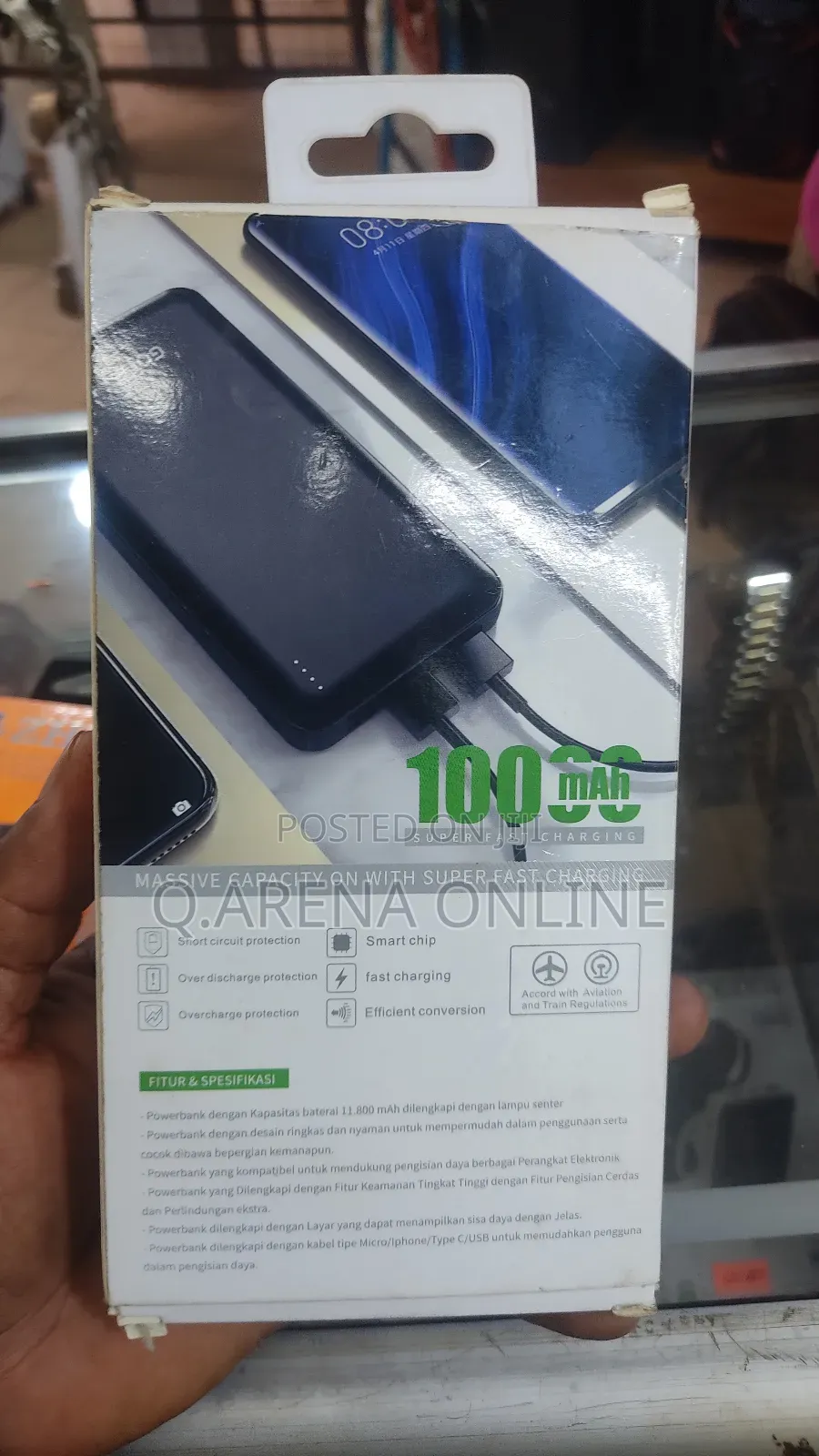 Golf High Quality Power Bank 10,000 Mah