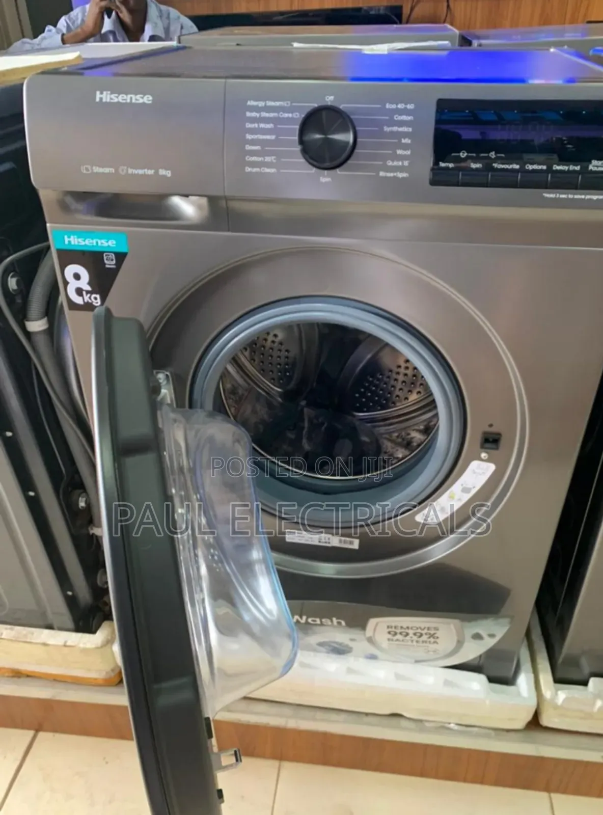 Hisense Washing Machine 8kg Front Loader