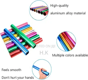 Aluminum Relay Baton - Set of 8