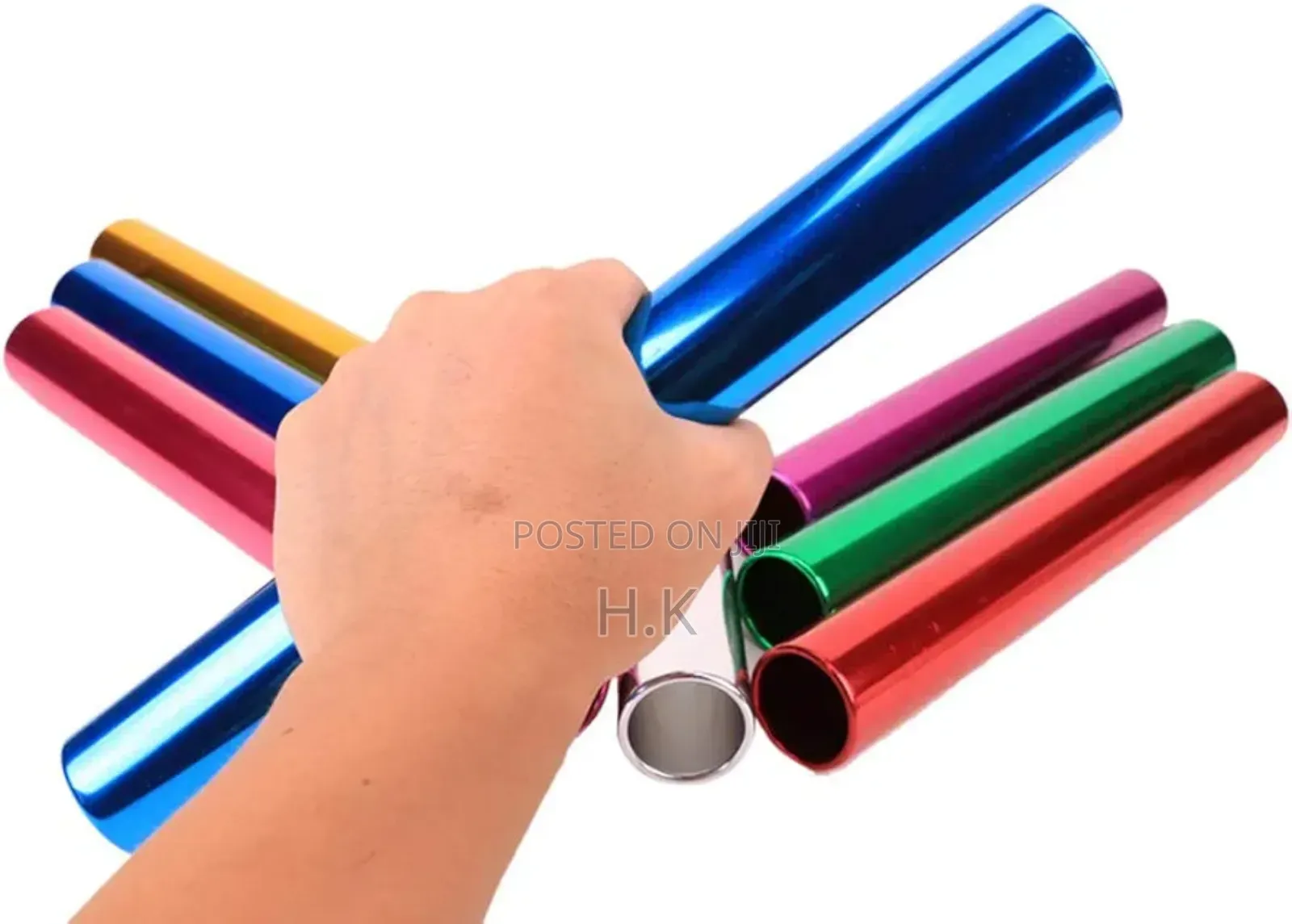 Aluminum Relay Baton - Set of 8