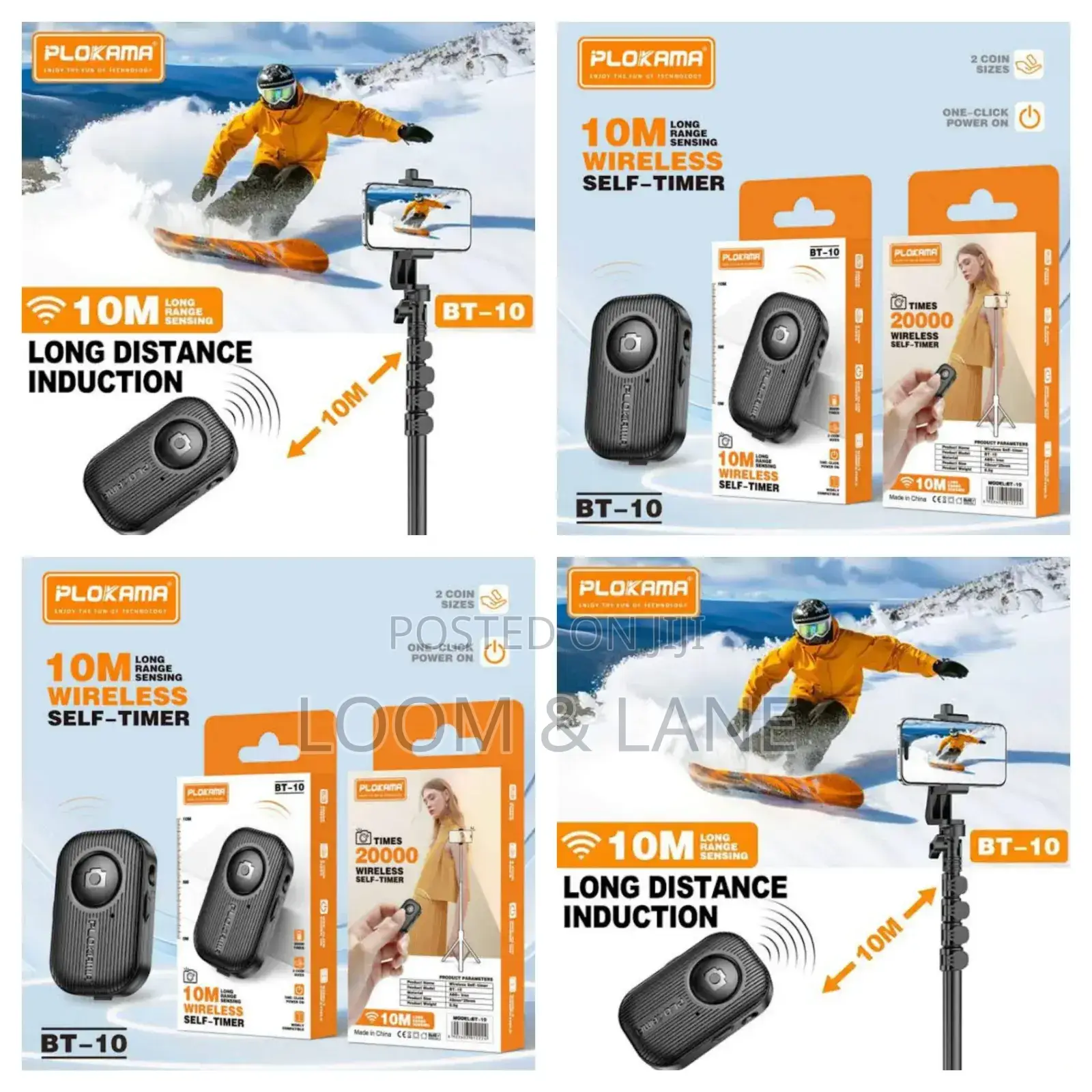 Plokama Bt10 Bluetooth Selfie Shutter