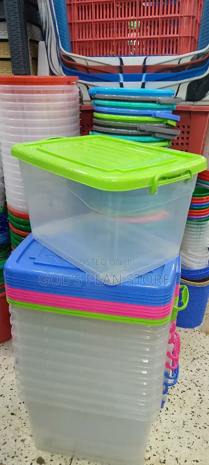 Plastic Storage Boxes 30litres