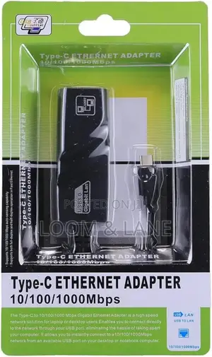 Type C Ethernet Adapter Usb 3.0