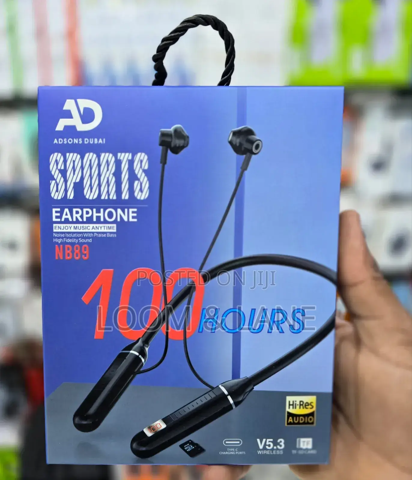 Nb89 Neckband Earphone