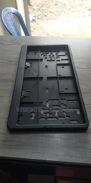Black Number Plate Holders