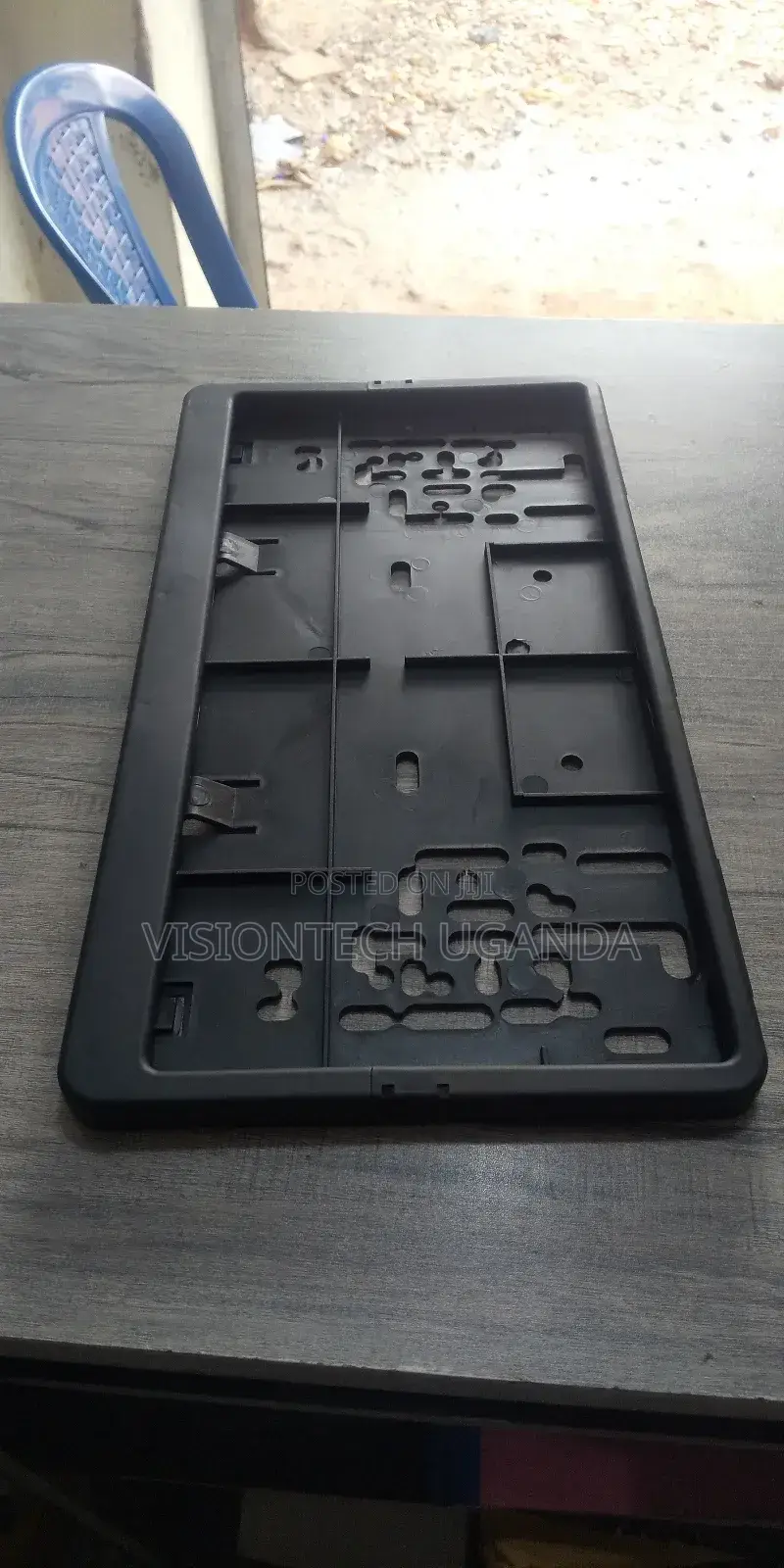 Black Number Plate Holders