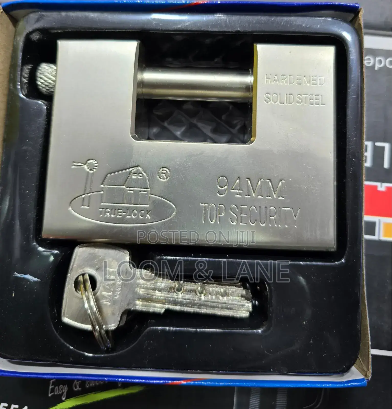 Hardened Solid Steel Lock