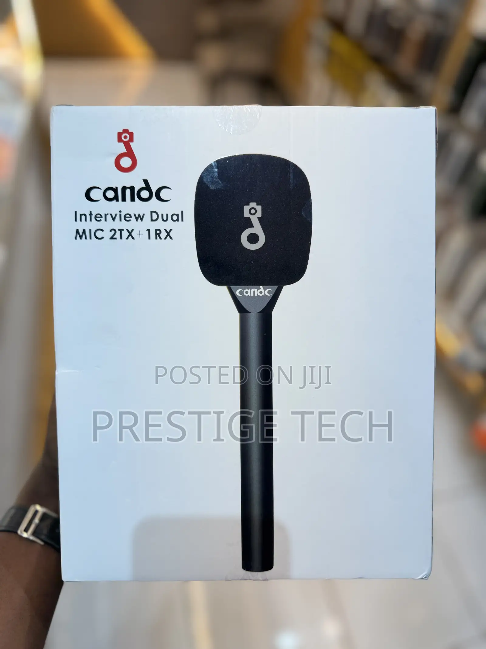 Candc Interview Dual Microphones With Adapter