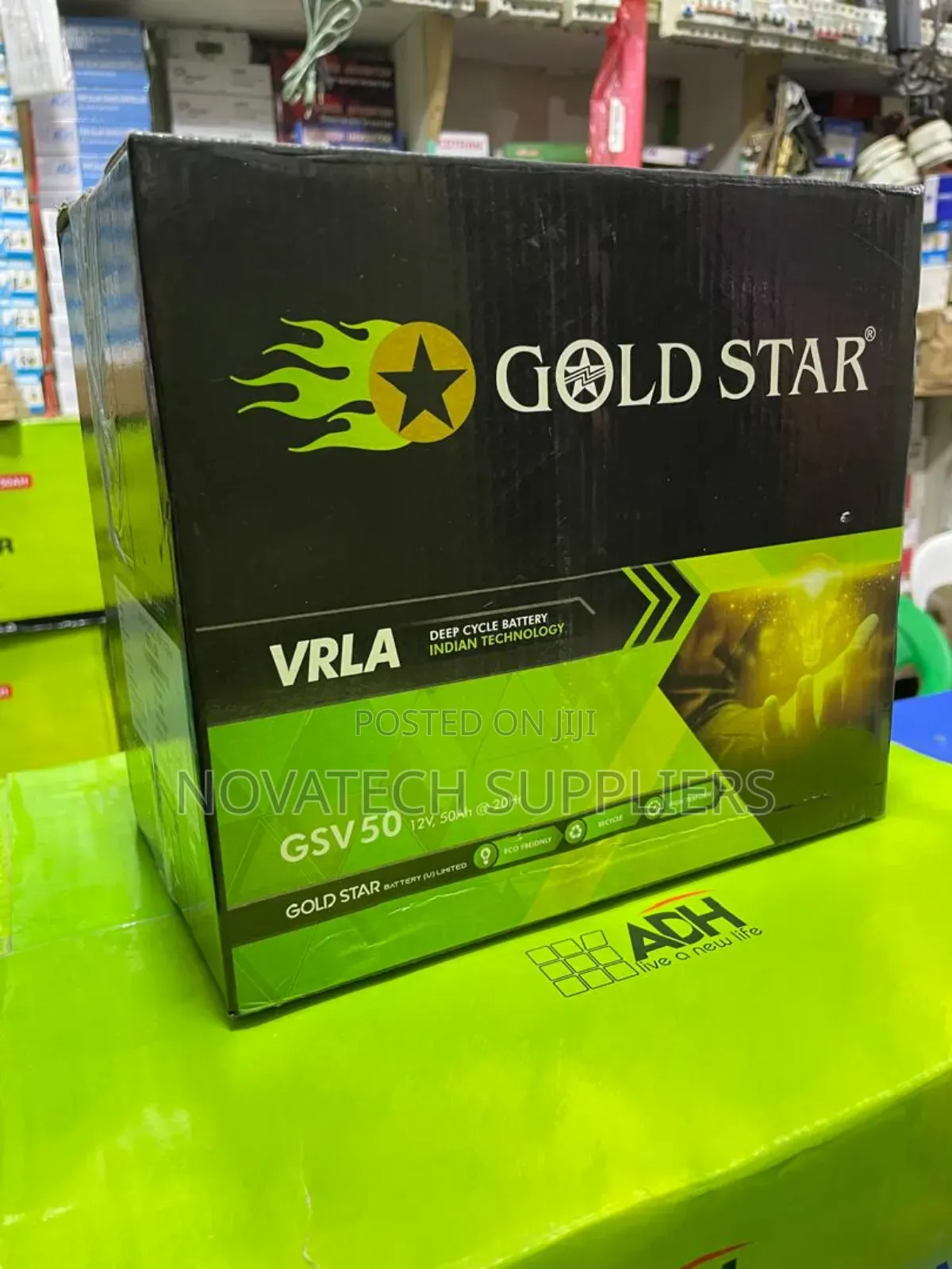 50 Ah Gold Star Vrla Solar Battery Sakn