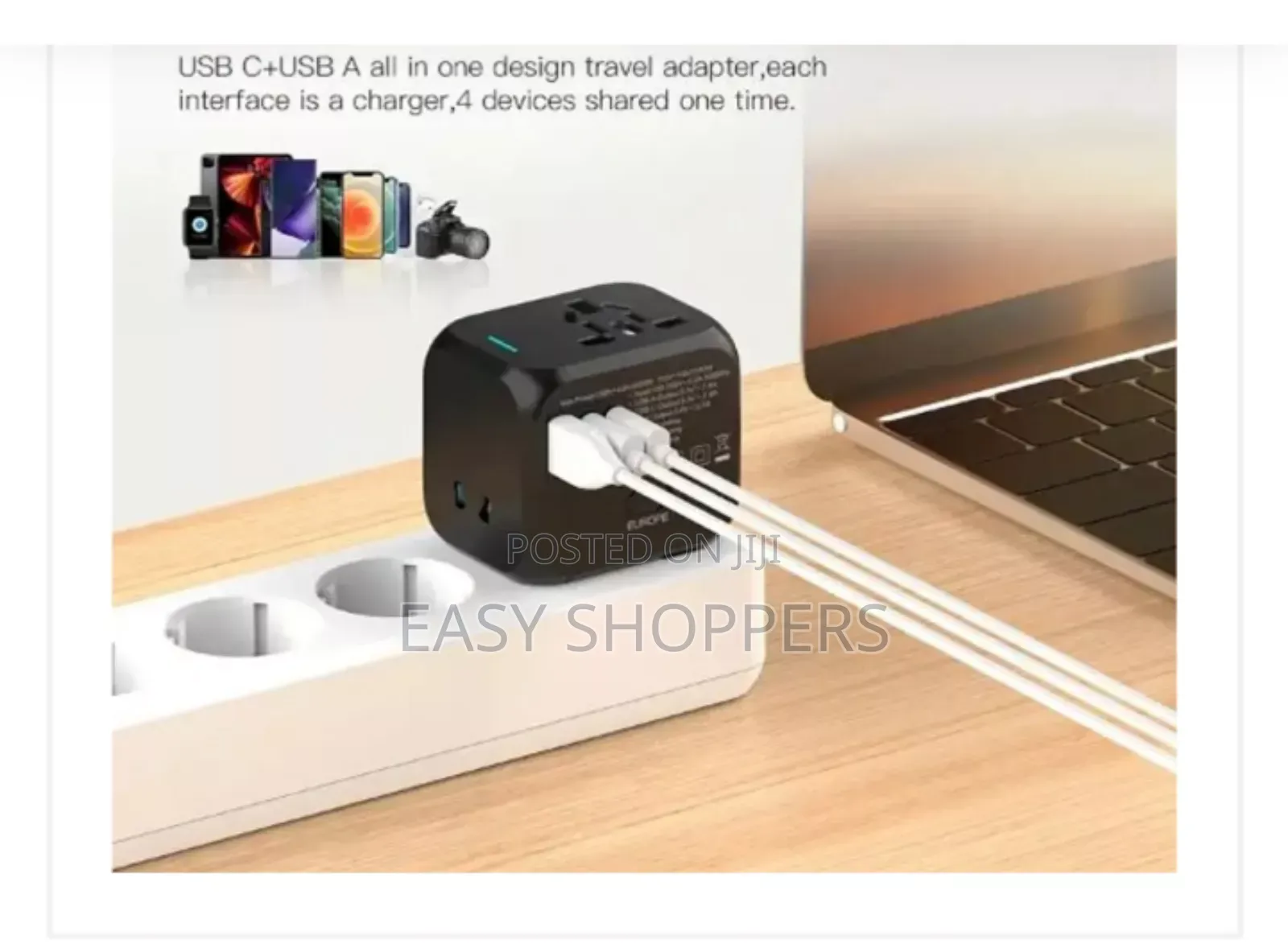 4 in 1 World Wide Universal Travel Charger