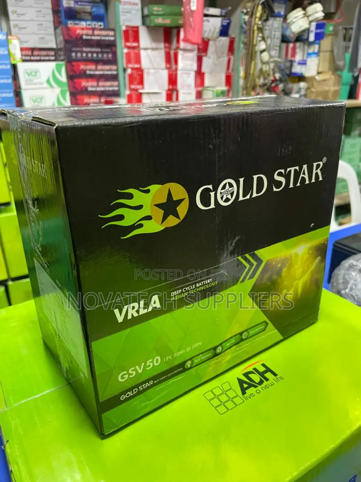 50 Ah Gold Star Vrla Solar Battery Jukn