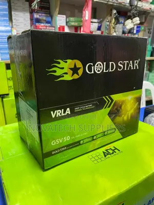 50 Ah Gold Star Vrla Solar Battery Tehr