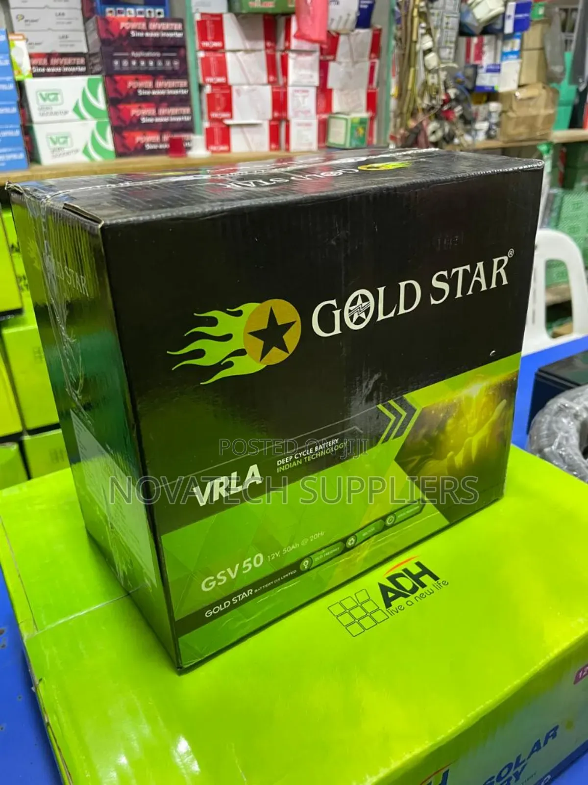 50 Ah Gold Star Vrla Solar Battery Aust