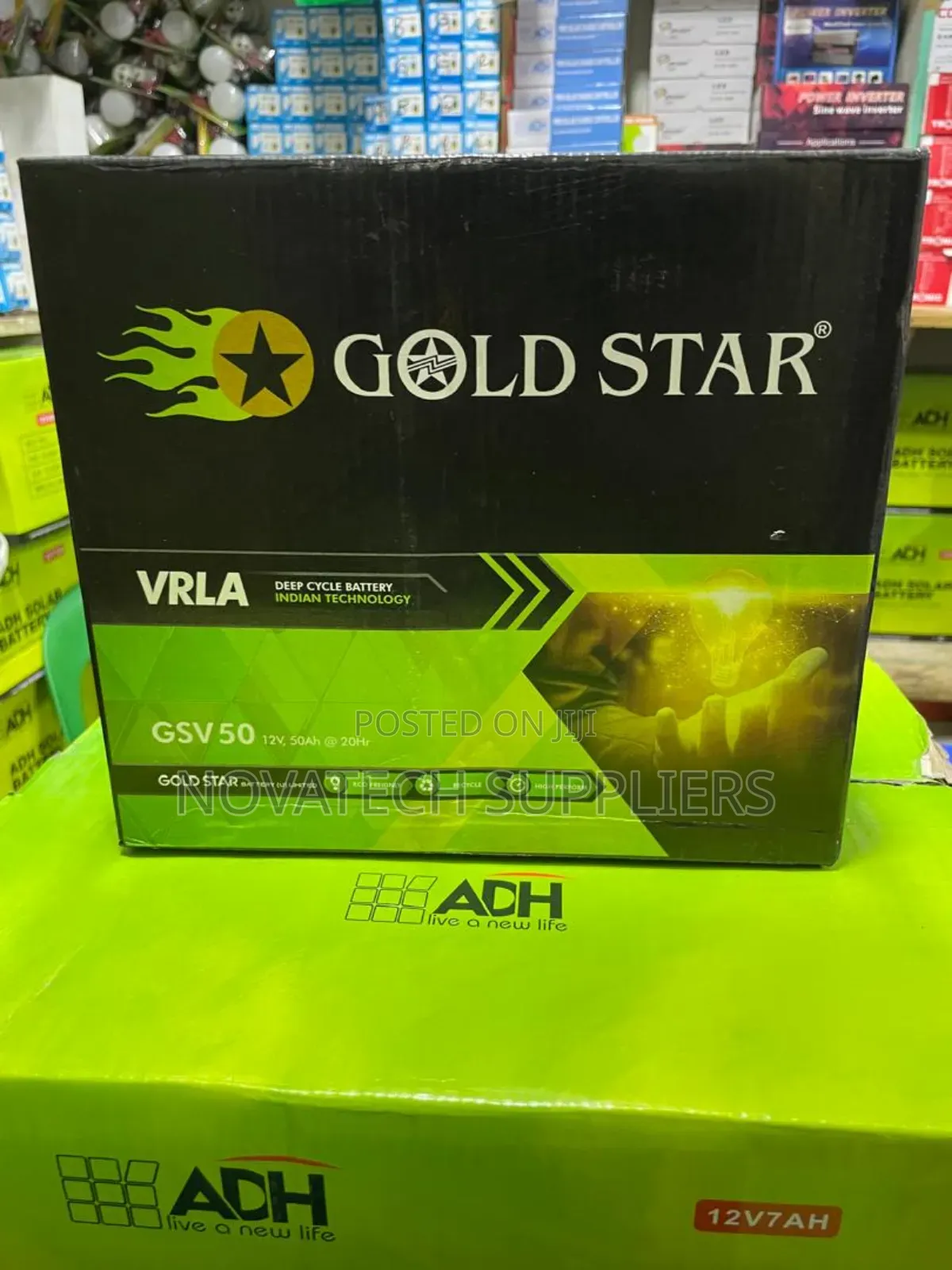 50 Ah Gold Star Vrla Solar Battery Delh