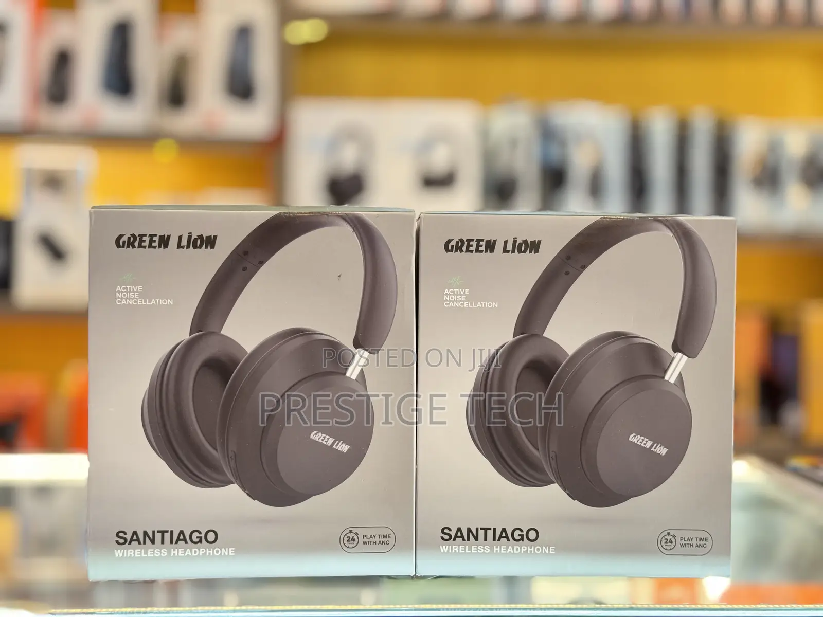Green Lion Santiago Wireless Headphones With Anc