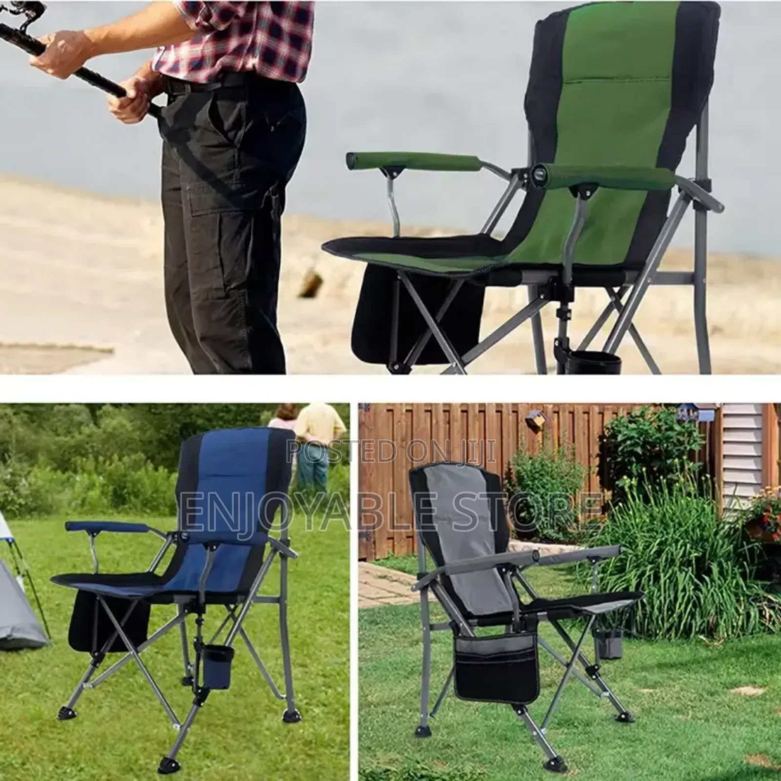 Camp Master Chair for All Weights