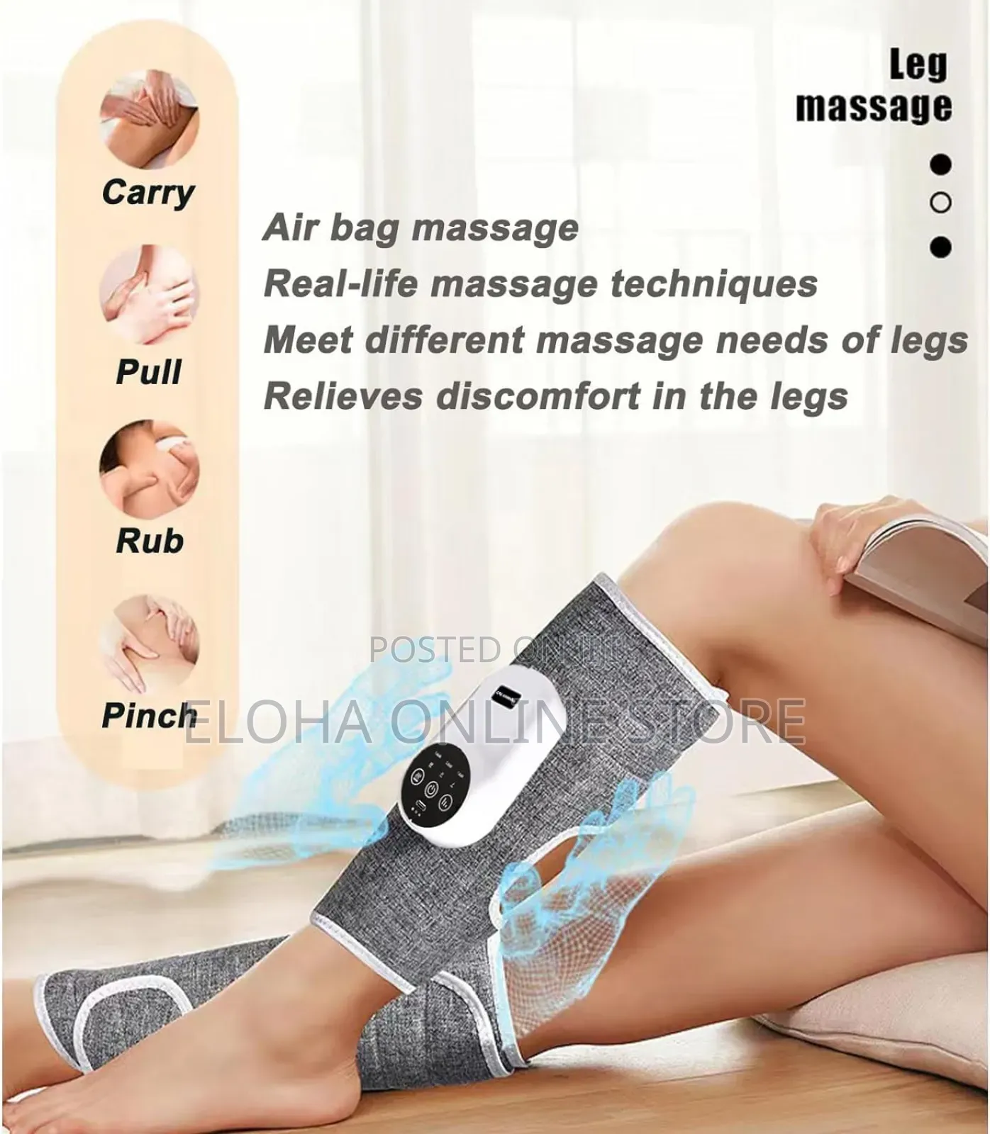Rechargeable Calf/Led Massager