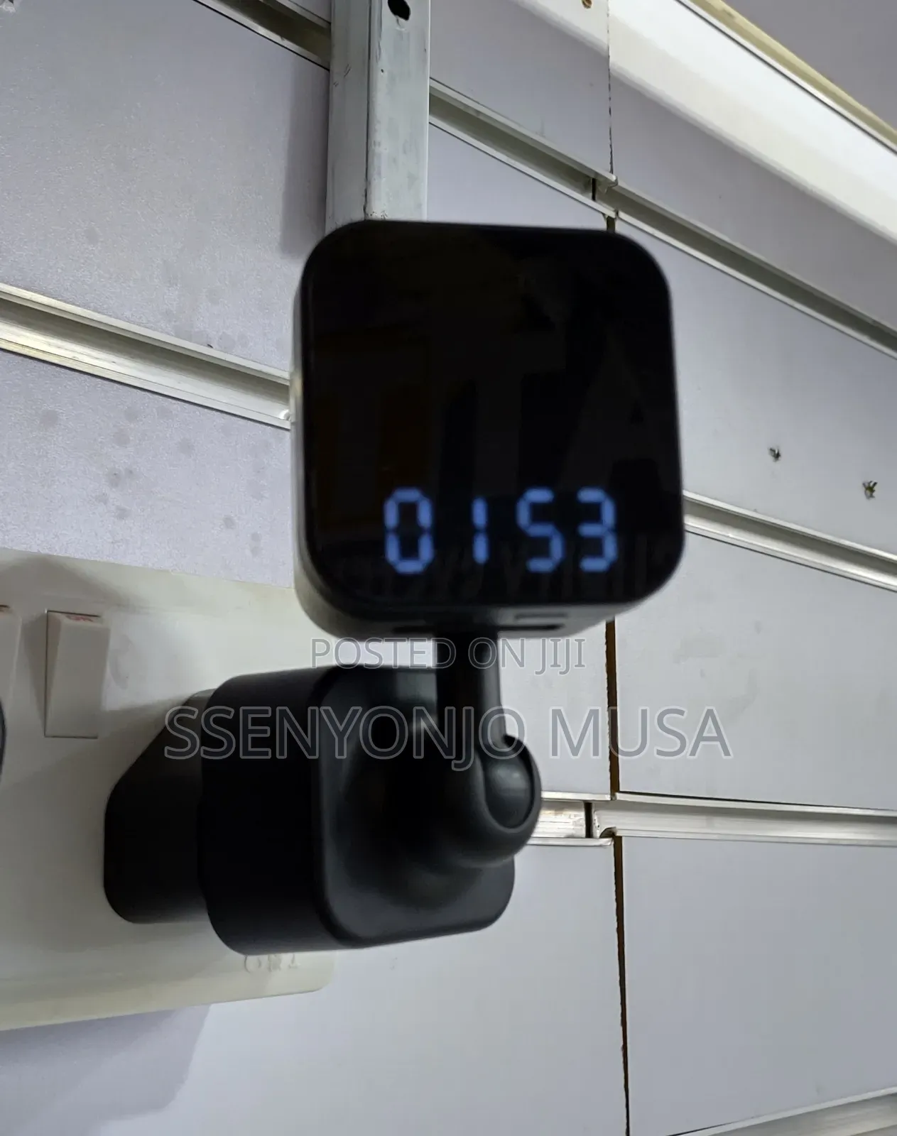 Smart Wifi Clock Spy Security Camera - 1080p, Two-Way Audio