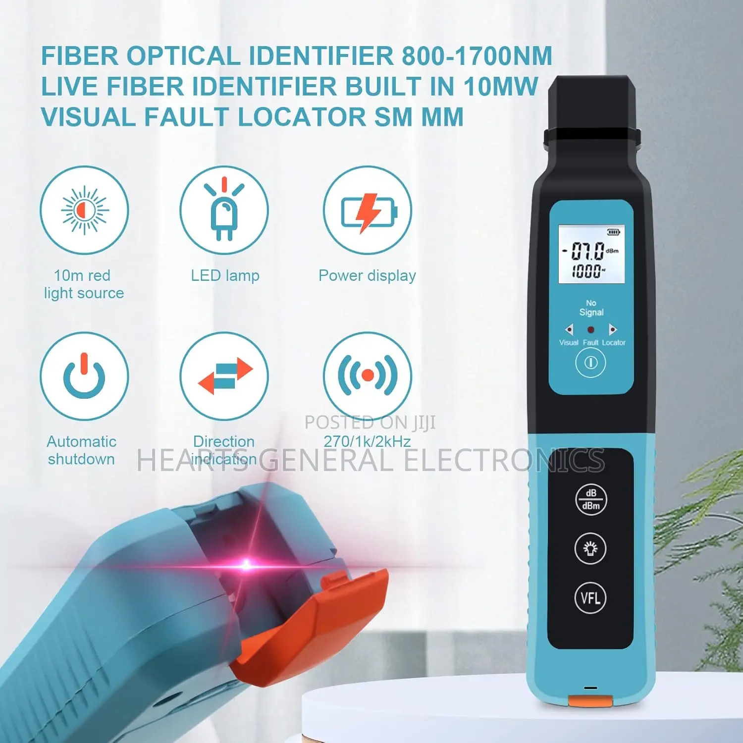 Optical Fiber Identifier Visual Fault Locator