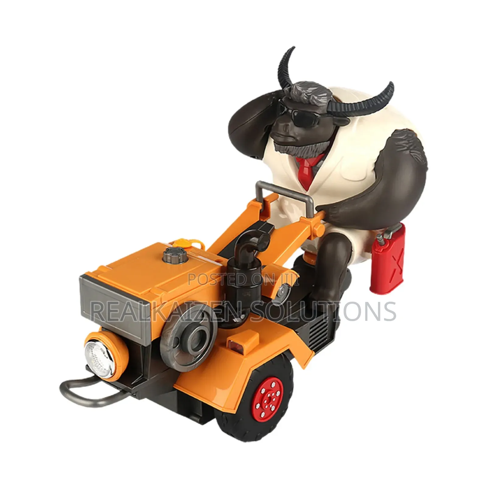 Mr Cow Power Electric Hand Cultivator Tractor Kids Toy
