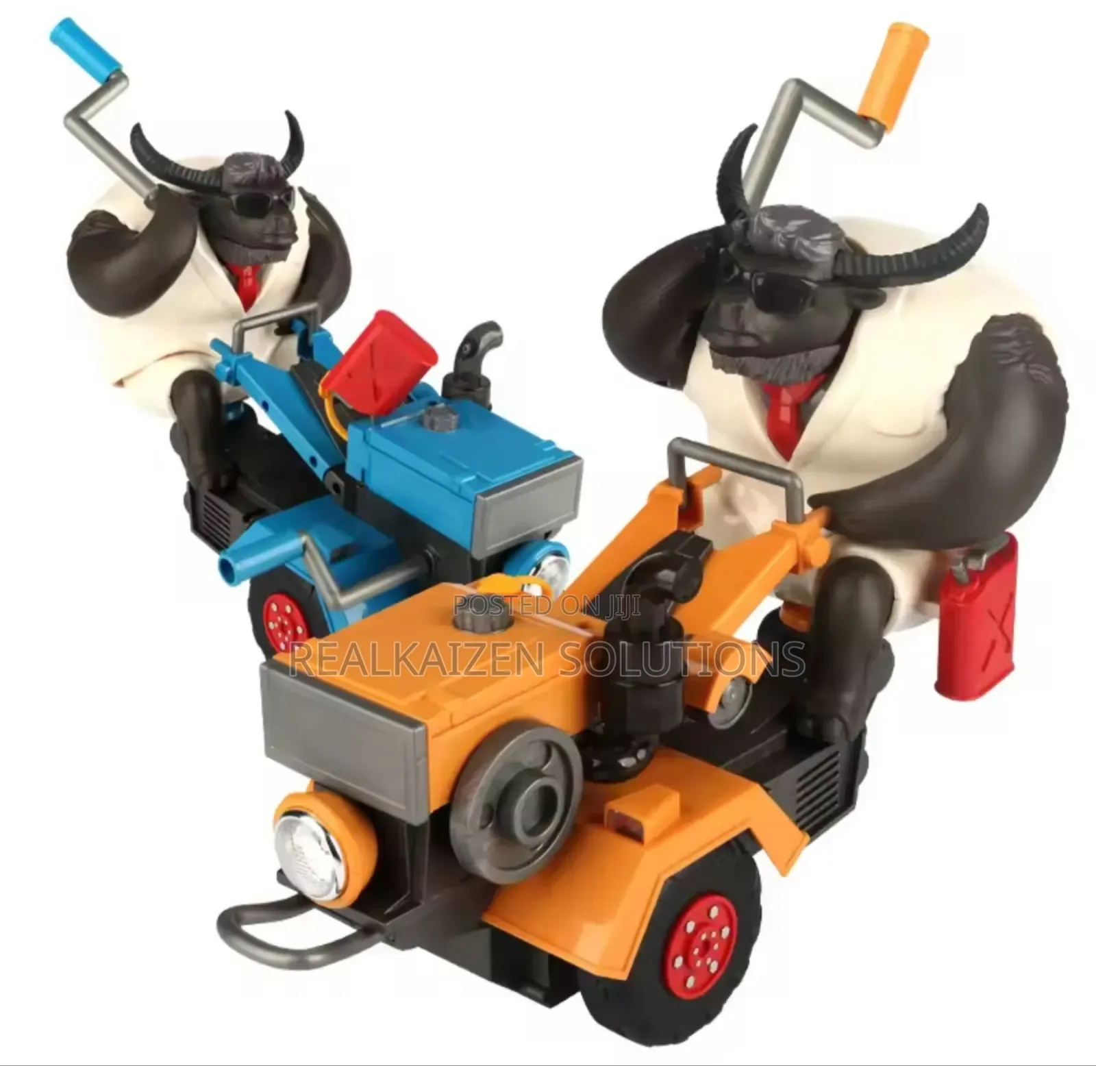 Mr Cow Power Electric Hand Cultivator Tractor Kids Toy