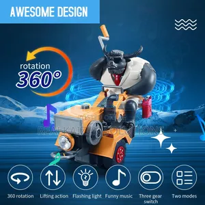 Mr Cow Power Electric Hand Cultivator Tractor Kids Toy