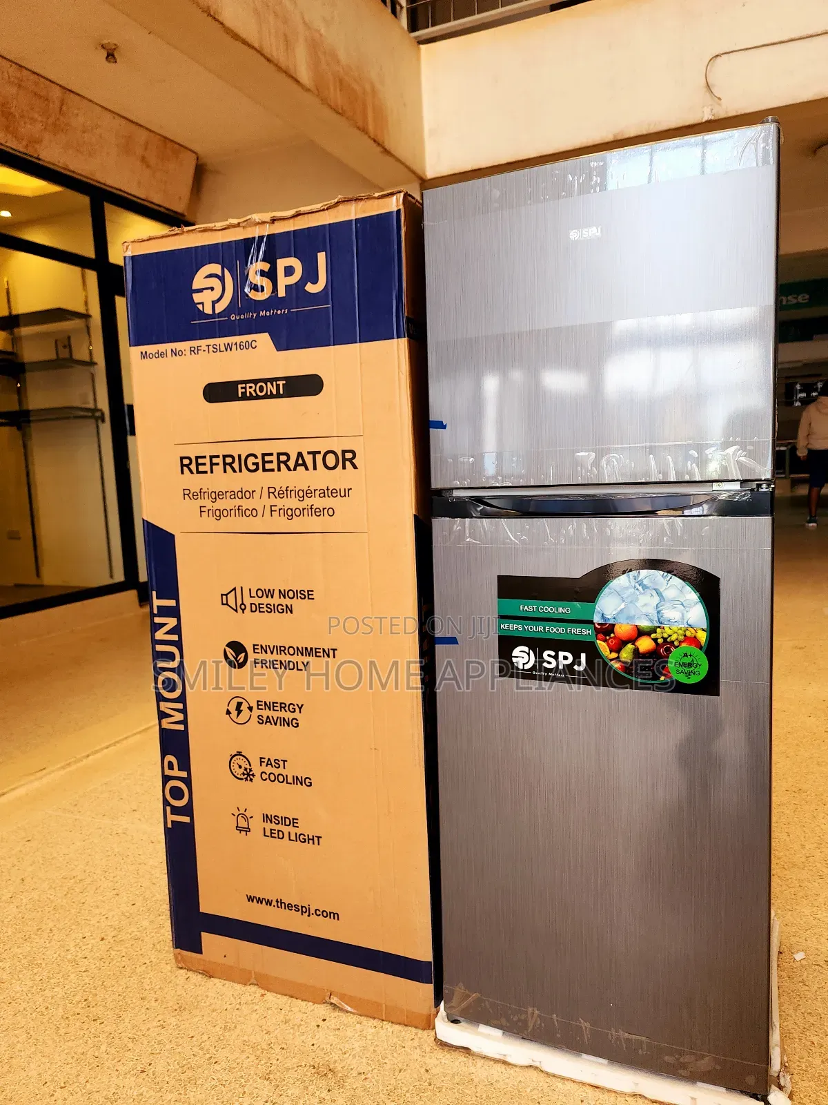 SPJ 160ltrs Hisense Double Door Refrigerator