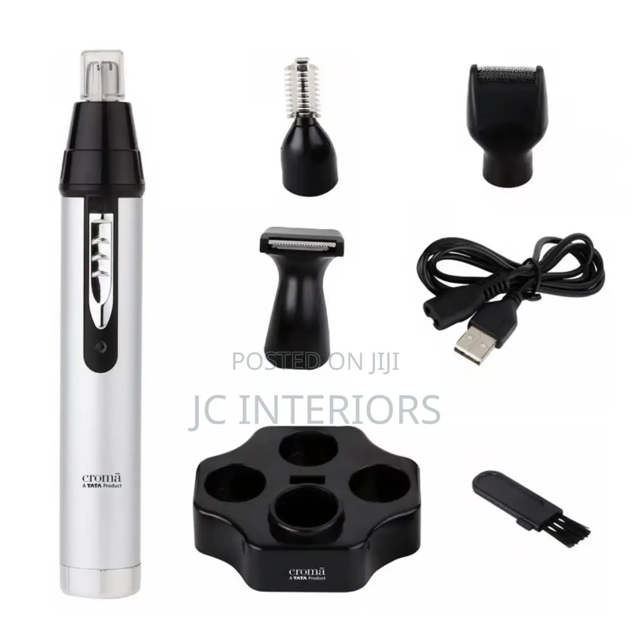 Croma 4-in-1 Rechargeable Cordless Grooming Kit