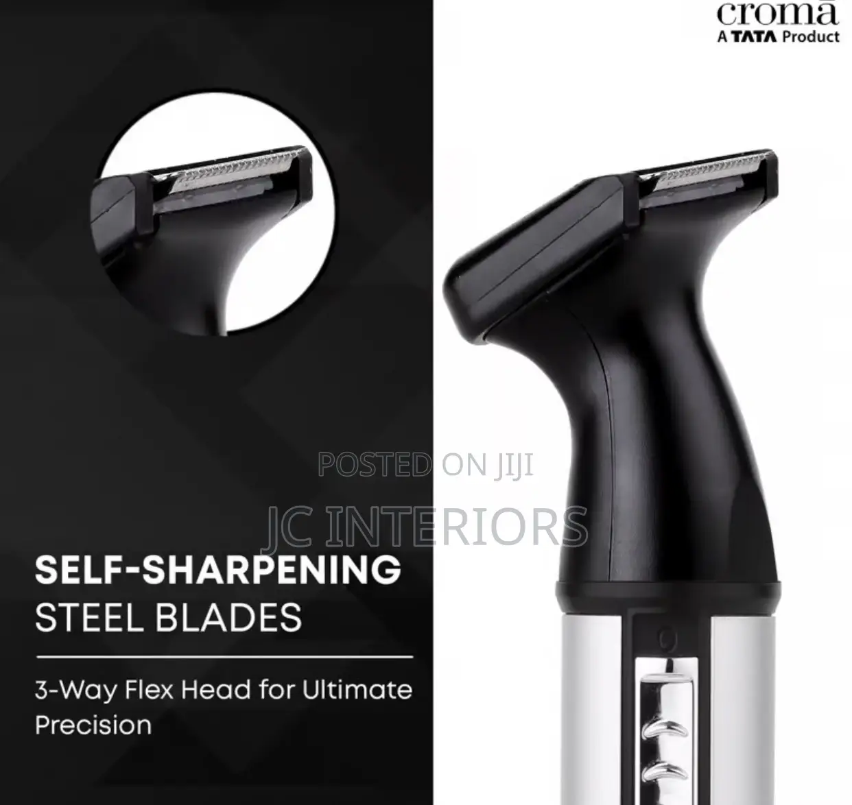Croma 4-in-1 Rechargeable Cordless Grooming Kit