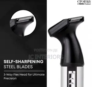 Croma 4-in-1 Rechargeable Cordless Grooming Kit