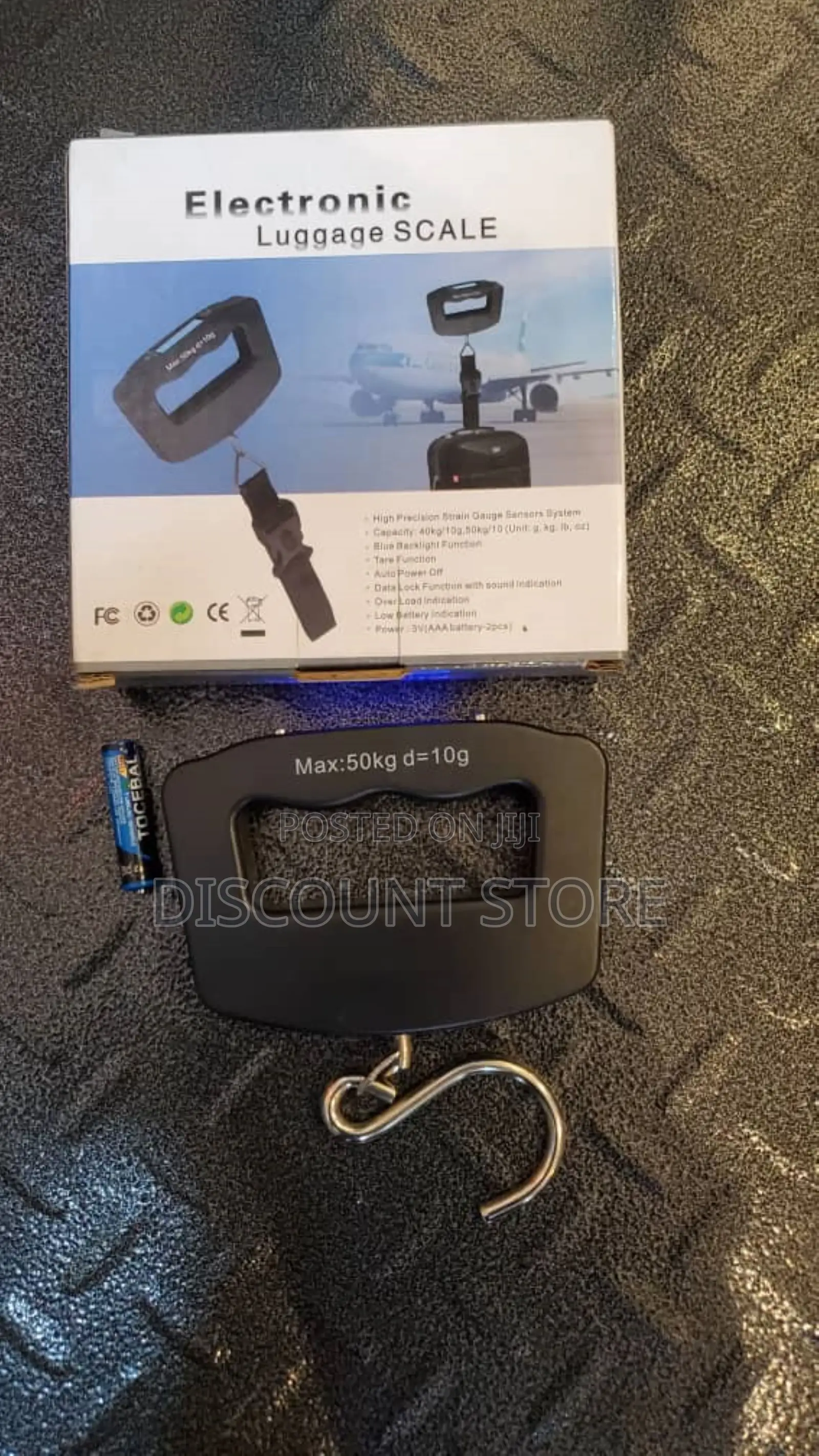 Pocket Luggage Portable Scale 50kg Portable Weighing Scales