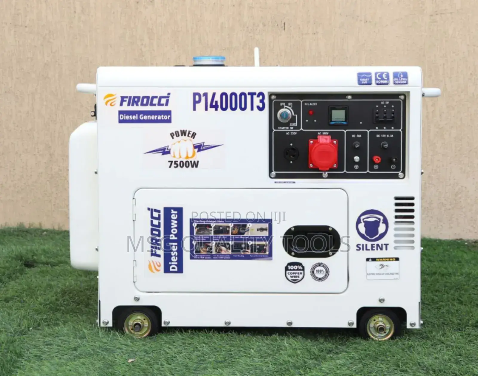 Silent Generator 7kw Fir