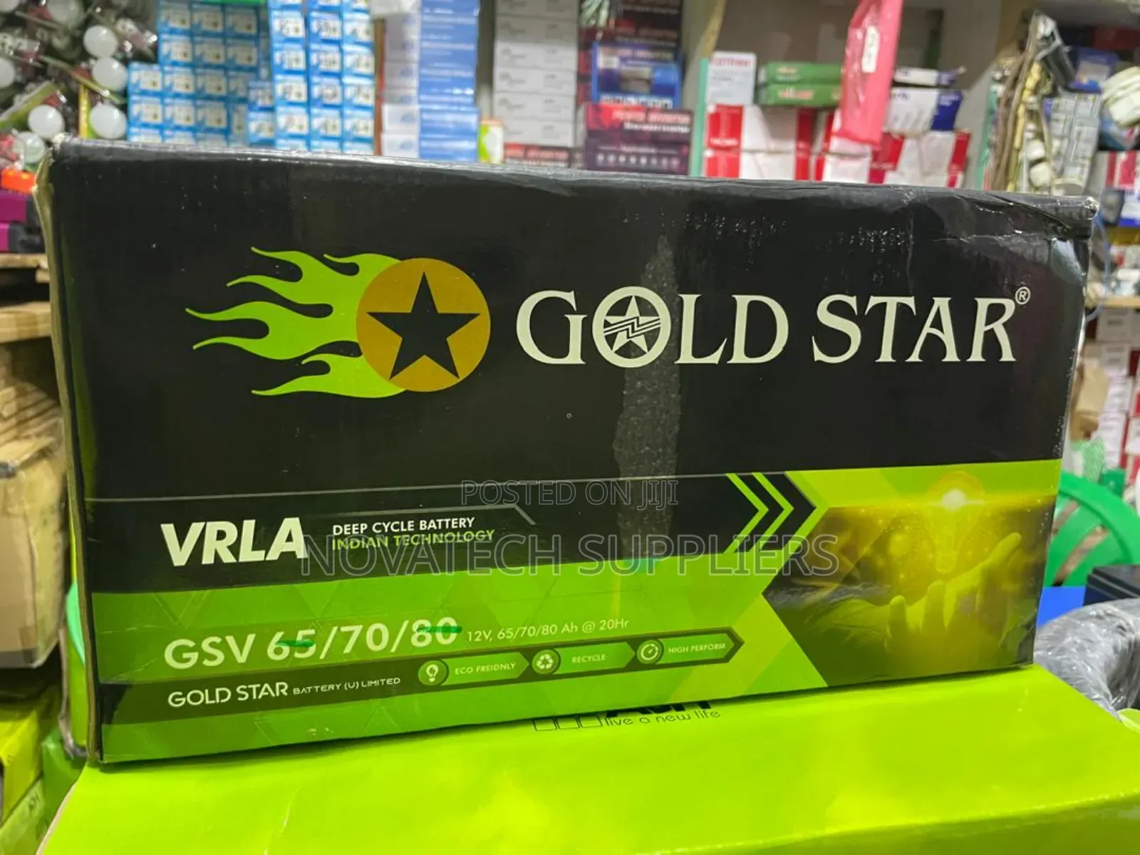 70 Ah Gold Star Vrla Solar Battery Sage