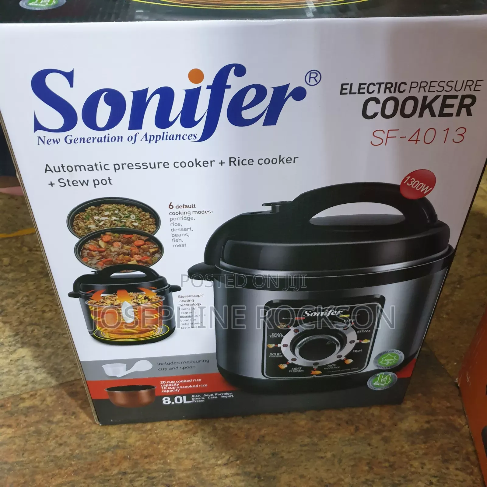 Rice Pressure Cooker Sonifer