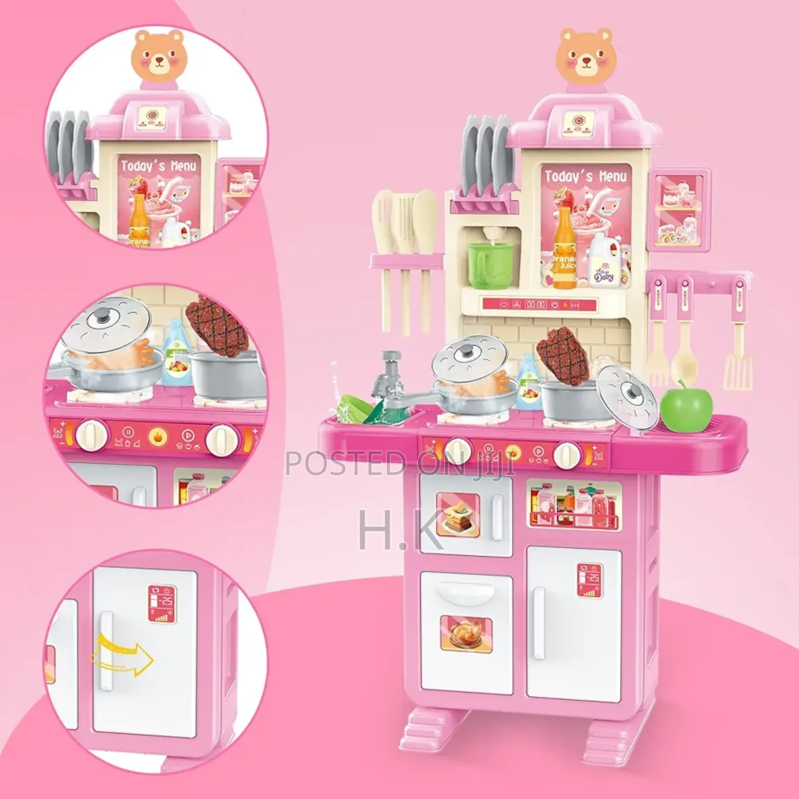 Toy Kitchen Playset for Children