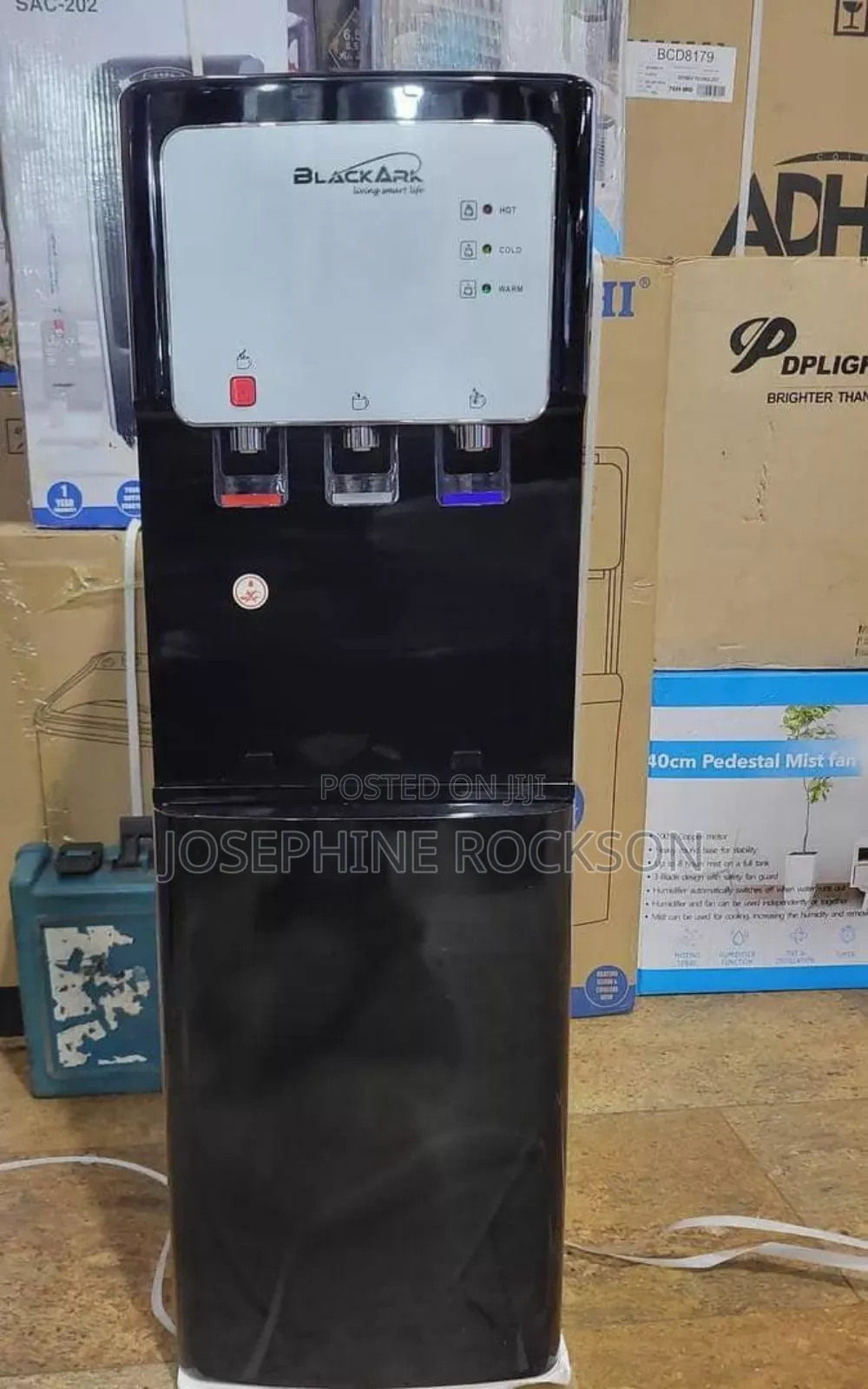 Black Ark Water Dispenser With Compressor