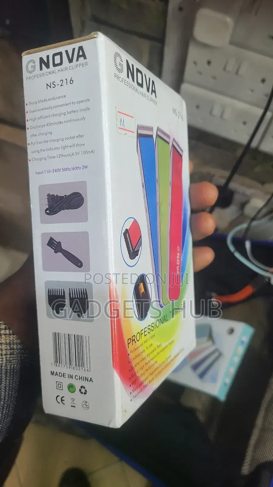 Nova Professional Hair Trimmer Clipper