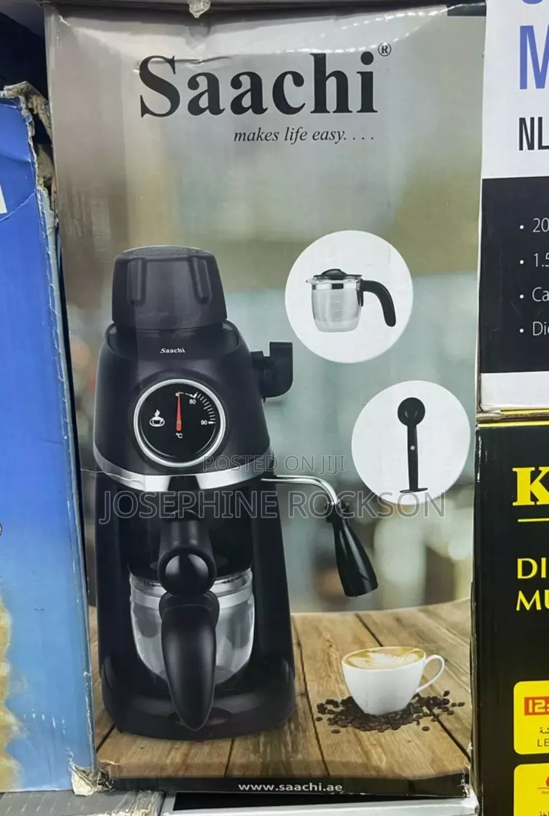 Saachi Cappuccino Cafe Latte Electric Coffee Maker Machine