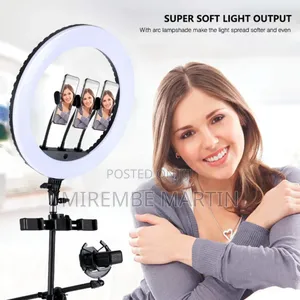 4800- 36cm Ring Light With Tripod Stand Light 18 Inch