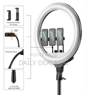 18 Inch80 W Led Ring Light With Stand 3000-6500 Lighting