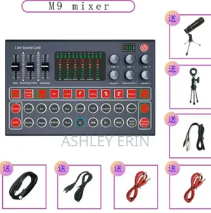 Photo - M9 Mixer Live Sound Card