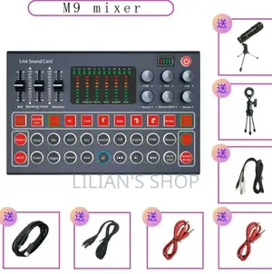 M9 Mixer Live Sound Card