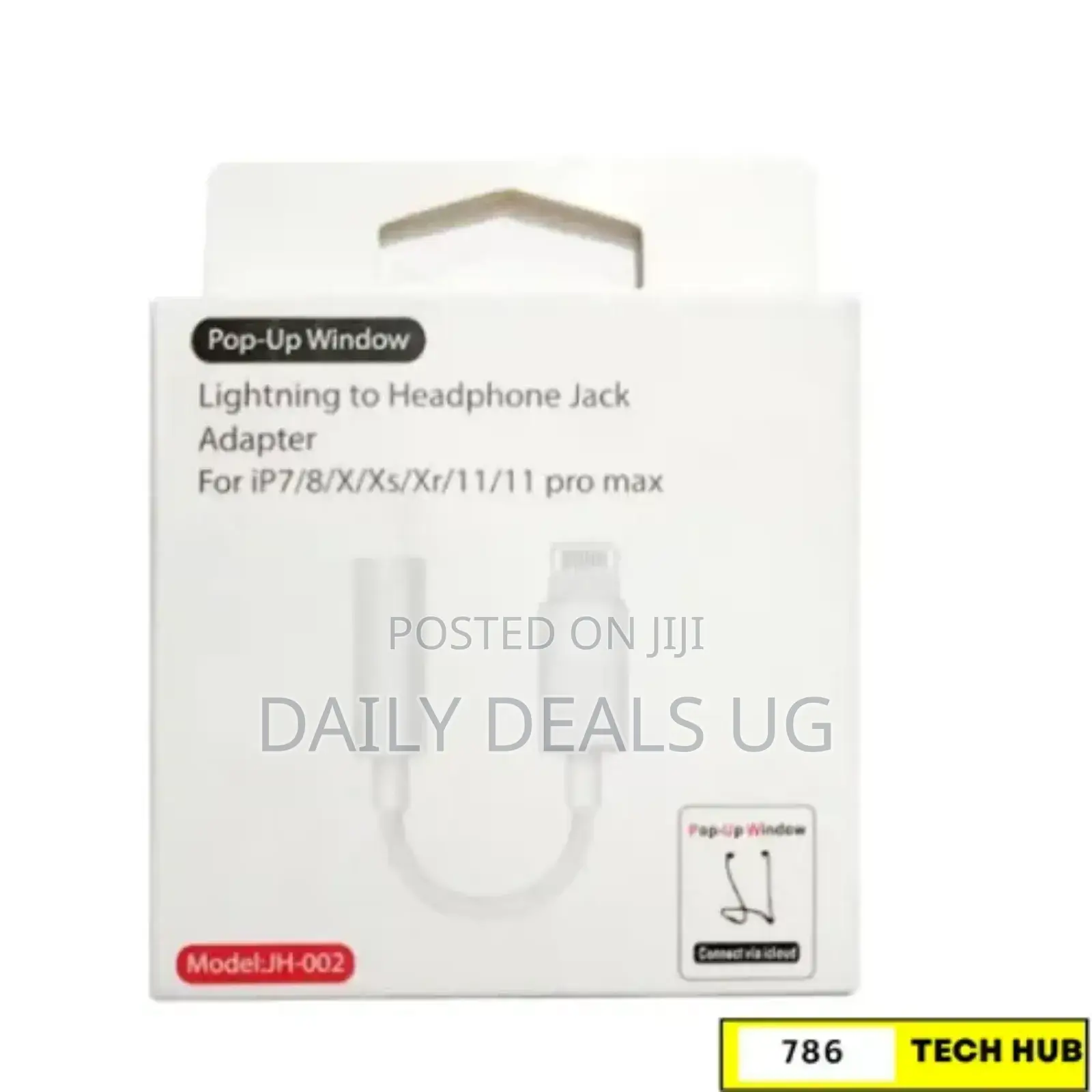 Jh-002 Lightning to 3.5mm Headphone Jack Adapter