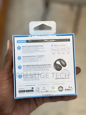 Anker Soundcore C40i Clip On Earbuds With Anc