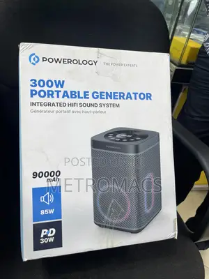 Owerology 300w Portable Generator Integrated Hi-Fi Sound