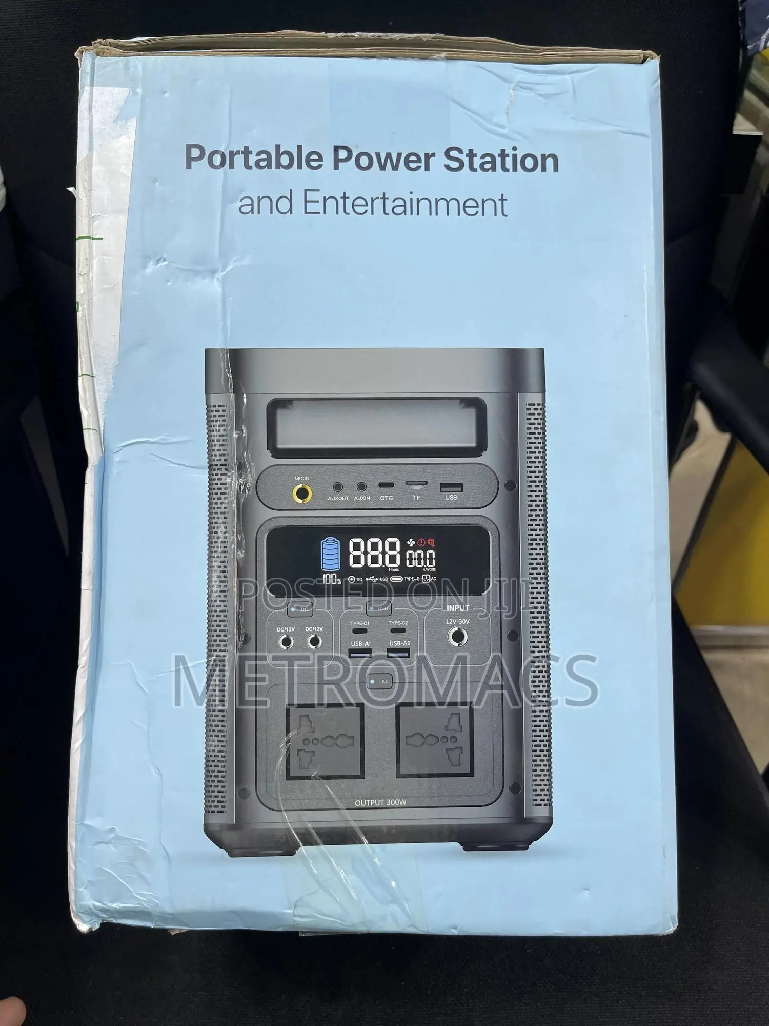 Owerology 300w Portable Generator Integrated Hi-Fi Sound