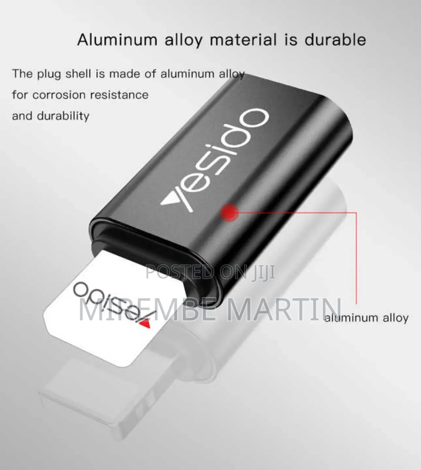 Gs03 Yesido for Ip Using Adpater for Ip to Usb Otg Adapter