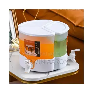 3 in 1 Rotating Plastic Cold Drinks Dispenser