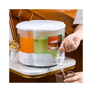 3 in 1 Rotating Plastic Cold Drinks Dispenser